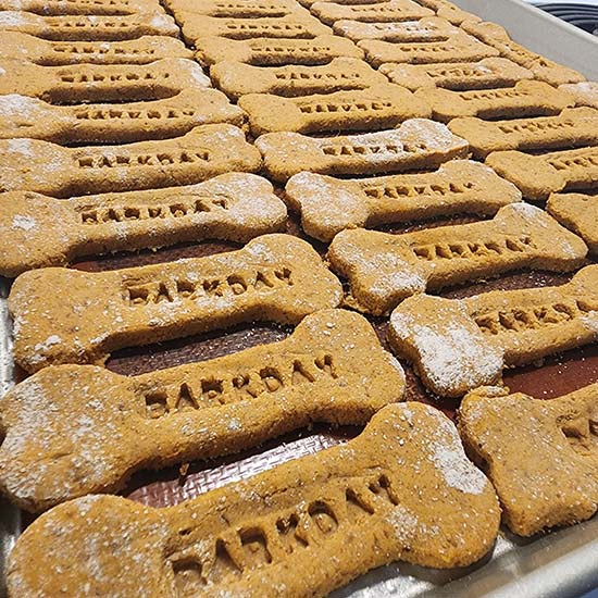 Peanut Butter Dog Cookies