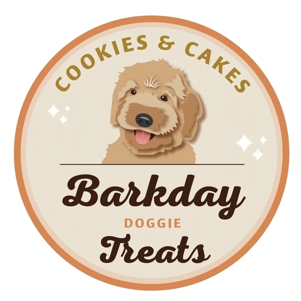 Barkday Treats dog cookies and cakes in Oakville logo